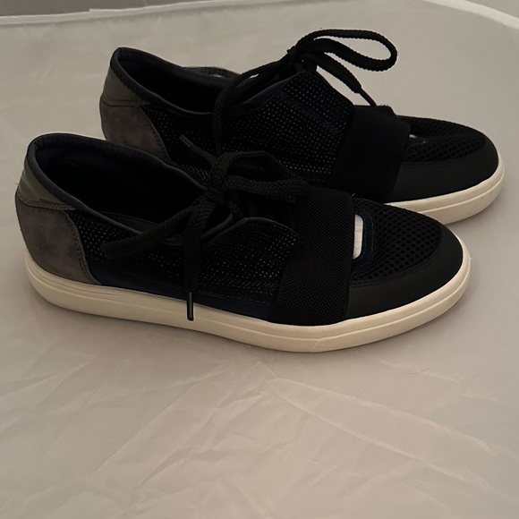 Vaneli Sport Studded Black and Gray Women's Sneakers 7.5